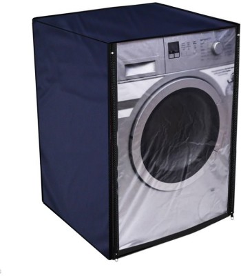 Nitasha Front Loading Washing Machine  Cover(Width: 69 cm, Blue)