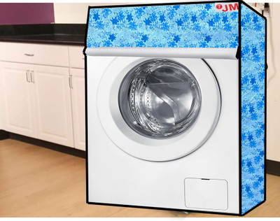 JM Homefurnishings Front Loading Washing Machine  Cover(Width: 66 cm, Blue Ribbon, Azure Radinace)