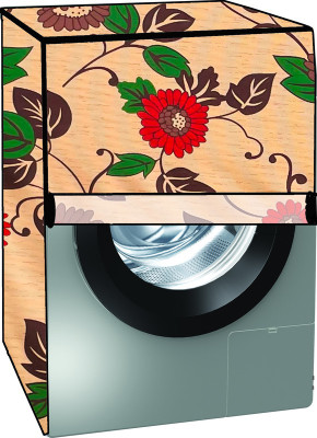 KVAR Front Loading Washing Machine  Cover(Width: 70 cm, Black, Light)