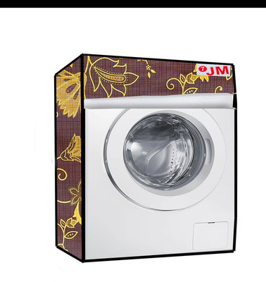 JM Homefurnishings Front Loading Washing Machine  Cover(Width: 65 cm, Brown)