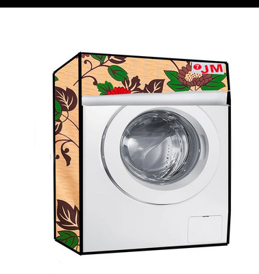 JM Homefurnishings Front Loading Washing Machine  Cover(Width: 63 cm, Dove Gray, Ship Gray)