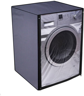 Nitasha Front Loading Washing Machine  Cover(Width: 66 cm, Grey)