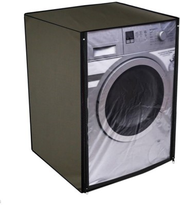 Nitasha Front Loading Washing Machine  Cover(Width: 69 cm, Green)