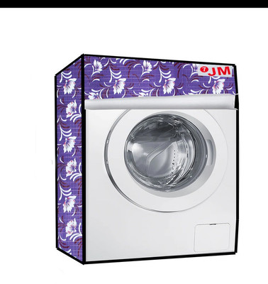 JM Homefurnishings Front Loading Washing Machine  Cover(Width: 71 cm, Violet)