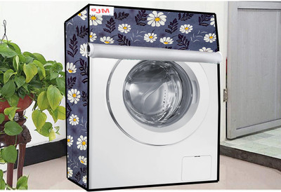JM Homefurnishings Front Loading Washing Machine  Cover(Width: 72 cm, Fuel Yellow, Comet)