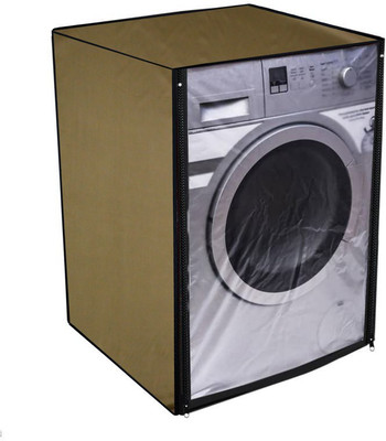 Nitasha Front Loading Washing Machine  Cover(Width: 70 cm, Gold)