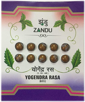 ZANDU Yogendra Rasa - 10 Tablets(10 Tablets)
