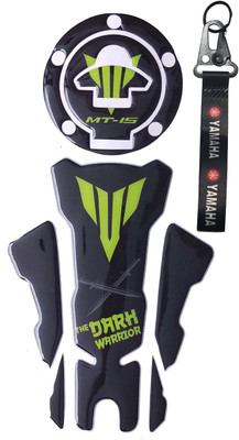 GraphixDesign MT-15 Tank Pad Combo+Keyring B Bike Tank Pad