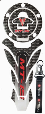 GraphixDesign MT-15 Tank Pad Combo+Keyring C Bike Tank Pad