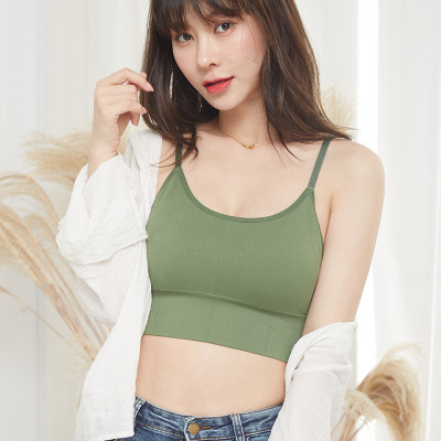 Hirrnik Women Everyday Lightly Padded Bra(Green)