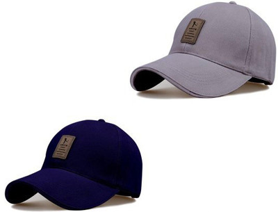 Evanden Embellished Sports/Regular Cap Cap(Pack of 2)