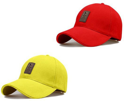 Evanden Embellished Sports/Regular Cap Cap(Pack of 2)