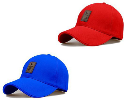 Evanden Embellished Sports/Regular Cap Cap(Pack of 2)