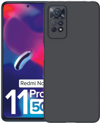 Caseline Back Cover for Redmi Note 11 PRO Plus 5G, Redmi Note 11 PRO 5G(Black, Grip Case, Silicon, Pack of: 1)
