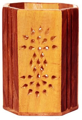 MD Furniturs 1 Compartments SHEESHAM WOOD WOODEN(Yellow, Brown)