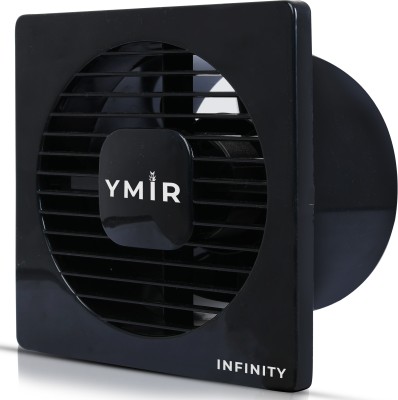 Ymir Infinity 6 inch Exhaust Fan Axial Fan Ventilation Fan For kitchen & Bathroom 150 mm Exhaust Fan(Black)