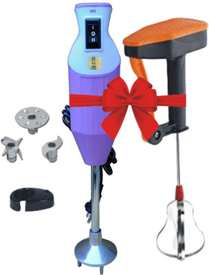 kichanrani 350 W Purple Hand Blender, Electric Whisk(twister with power free blender)
