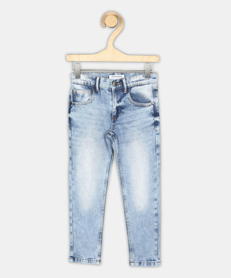 PROVOGUE Slim Boys Light Blue Jeans