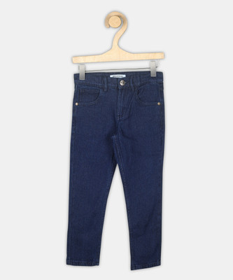 PROVOGUE Slim Boys Dark Blue Jeans