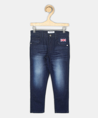 PROVOGUE Slim Boys Dark Blue Jeans