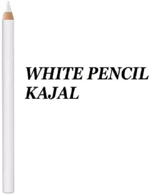 AMOSFIA White Eyeliner Waterproof Eyeliner Pencil Smooth(OFF WHITE, 2 g)