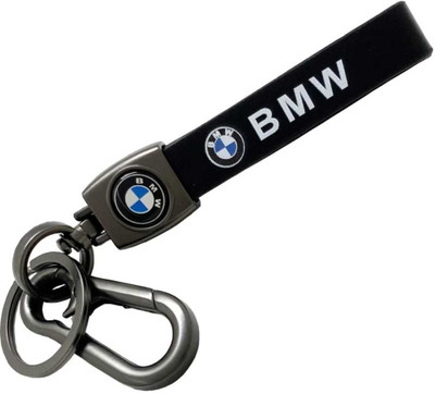 Kirat sr enterprises bmw key chain band style with spring belt lock Key Chain