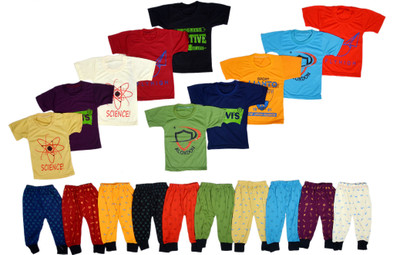 sauscony Baby Boys & Baby Girls Batman Casual T-shirt Track Pants(Multicolor)