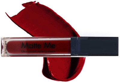 tanvi27 High Definition Smudge proof Non Transfer Liquid Matte Lipstick(MAROON, 6 ml)