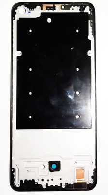 Kraze4blaze Oppo F19 (LCD Middle Frame) Front Panel(Black)