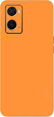 AsSkin Oppo A76 Mobile Skin(Ultra Super Orange Matte With High Gloss Finish).)
