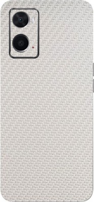 AsSkin Oppo A76 Mobile Skin(Ultra Super White Carbon Fiber With High Gloss Finish).)