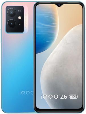 IQOO Z6 5G (Chromatic Blue, 128 GB)(4 GB RAM)