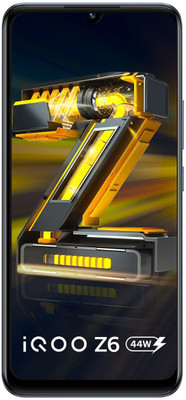 IQOO Z6 5G (Without Charger) (Dynamo black, 128 GB)(4 GB RAM)