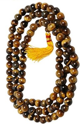 RATAN BAZAAR Tiger's Eye beads Mala for Women Tiger's Eye Stone Chain