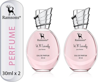 RAMSONS U R Lovely Pack of 2 Eau de Parfum  -  60 ml(For Women)