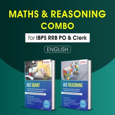 Maths & Reasoning Combo For IBPS RRB PO & Clerk 2022 (English Printed Edition)(Paperback, Adda247 Publication)