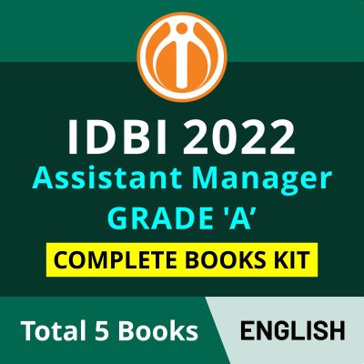 IDBI Assistant Manager Grade A 2022 Complete Books Kit (English Printed Edition)(Paperback, Adda247 Publications)