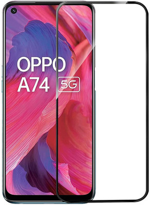 HQ Protection Edge To Edge Tempered Glass for Oppo A74 5G(Pack of 1)