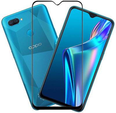 Donald Edge To Edge Tempered Glass for Oppo A12(Pack of 1)