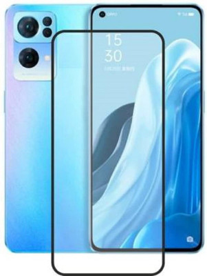 GORILLA Extra Strong Premium Edge To Edge Tempered Glass for Oppo Reno 7 5G(Pack of 1)
