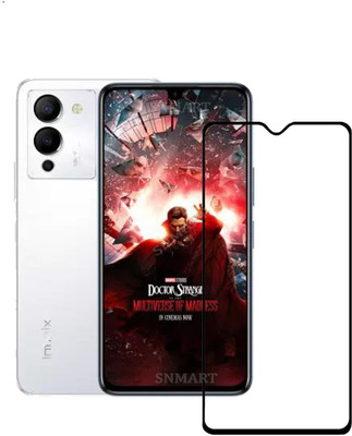 SNMART Edge To Edge Tempered Glass for Infinix Note 12 TURBO(Pack of 1)