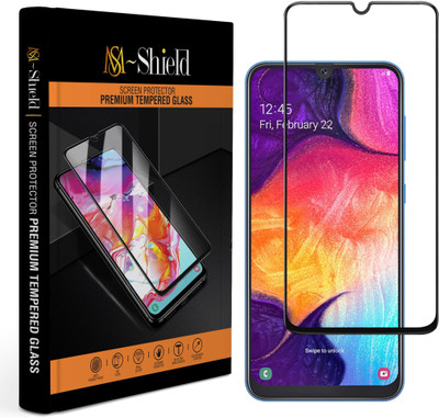 MS-Shield Edge To Edge Tempered Glass for Samsung Galaxy A50(Pack of 1)