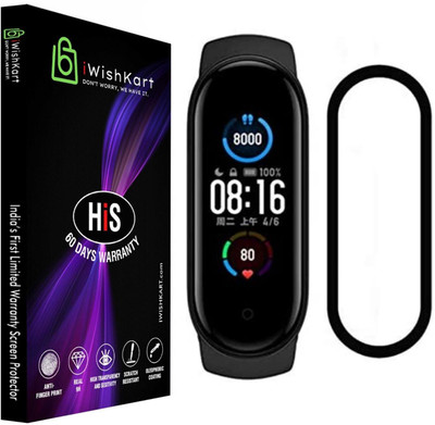 iWishKart Edge To Edge Tempered Glass for Oppo Band(Pack of 1)