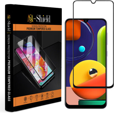 MS-Shield Edge To Edge Tempered Glass for Samsung Galaxy A50S(Pack of 1)