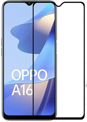 HQ Protection Edge To Edge Tempered Glass for Oppo A16k(Pack of 1)