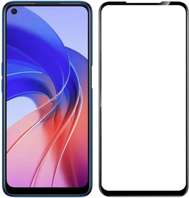 GORILLA Extra Strong Premium Edge To Edge Tempered Glass for Oppo A55(Pack of 1)