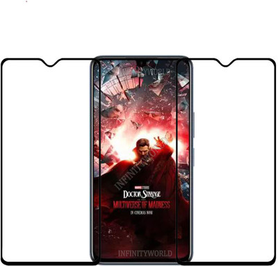 INFINITYWORLD Edge To Edge Tempered Glass for Infinix Note 12 TURBO(Pack of 2)