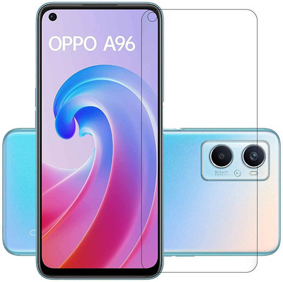Donald Edge To Edge Tempered Glass for Oppo A96(Pack of 1)