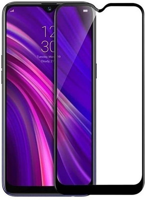Donald Edge To Edge Tempered Glass for Oppo A12(Pack of 1)