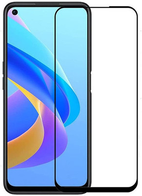 GORILLA Extra Strong Premium Edge To Edge Tempered Glass for Oppo A76(Pack of 1)